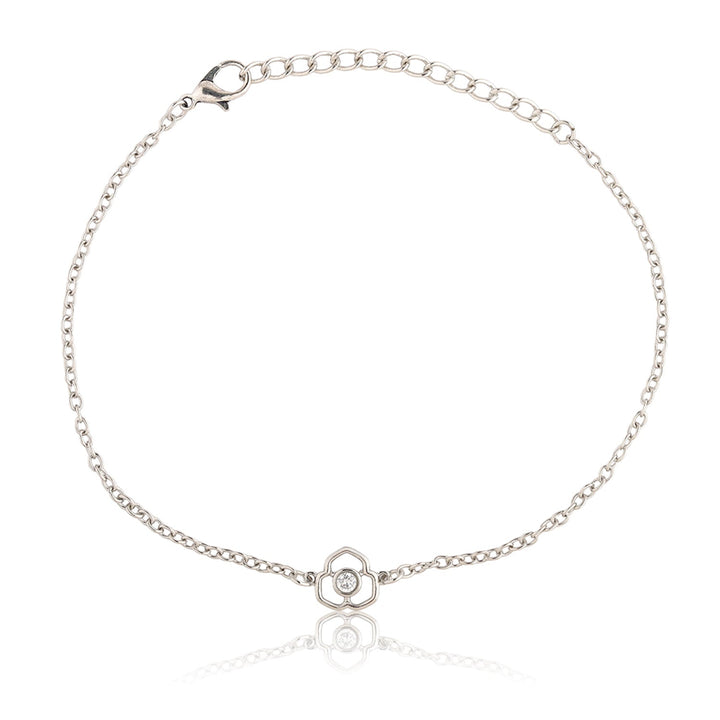 Fractals In Nature Recursive Petal Anklet | SHOBITAM