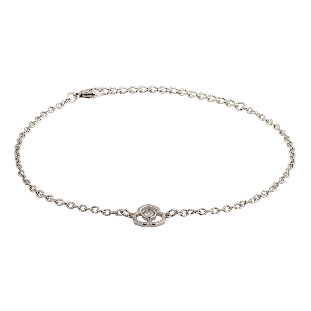 Fractals In Nature Recursive Petal Anklet | SHOBITAM