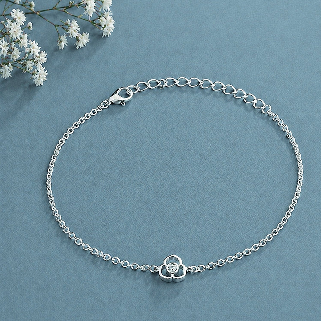 Fractals In Nature Recursive Petal Anklet | SHOBITAM