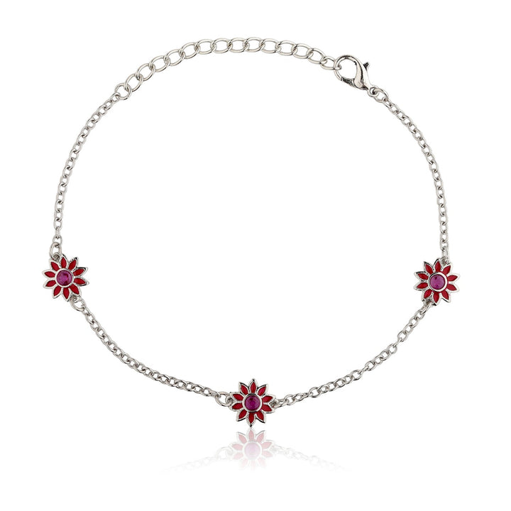 Fractals In Nature Bloom Itera Anklet | SHOBITAM