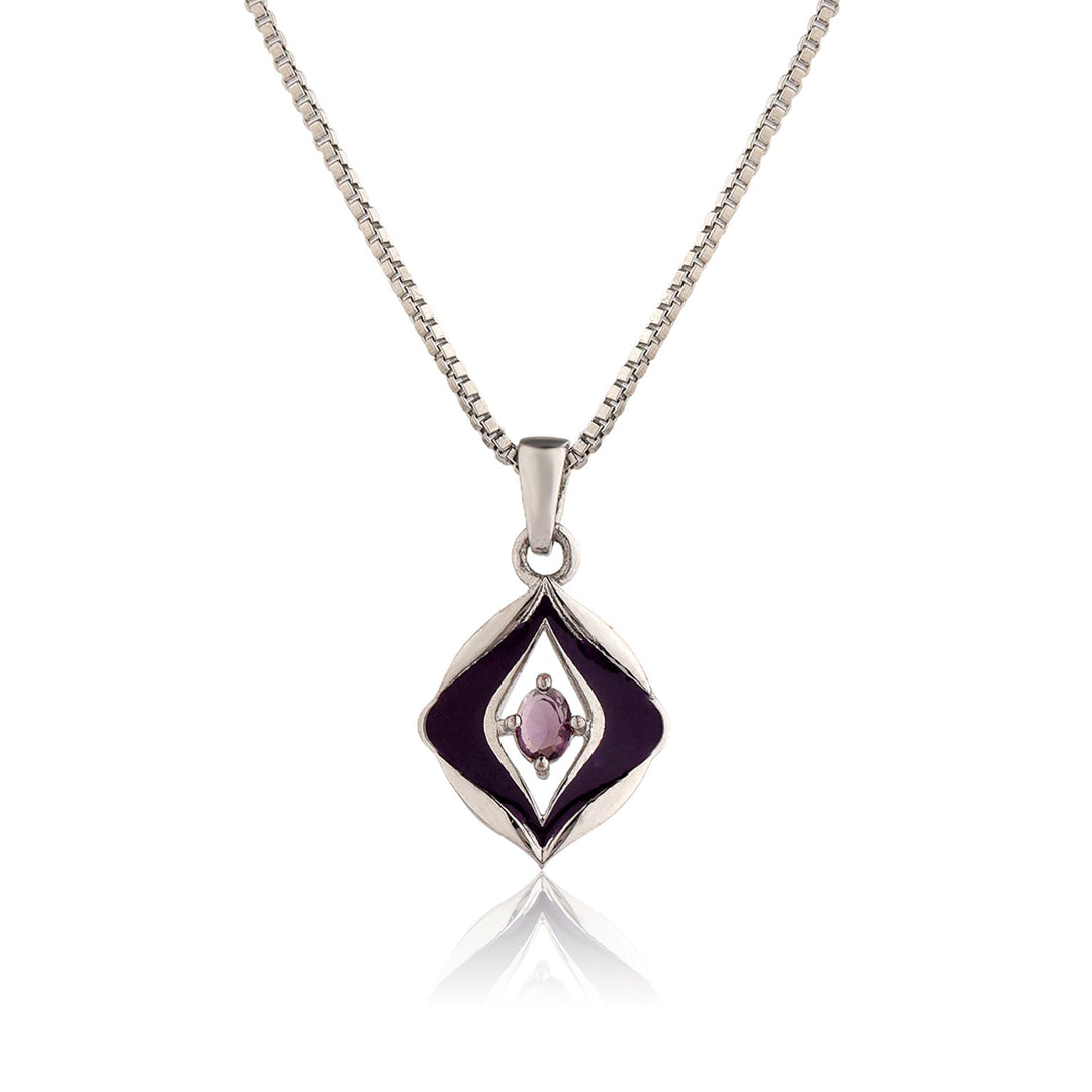 Fractals In Nature Petal Within Pendant | SHOBITAM