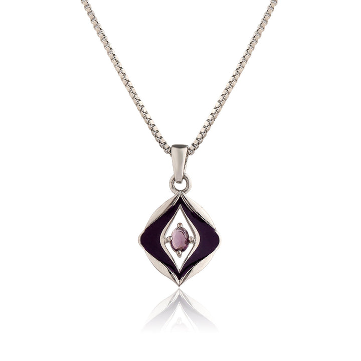 Fractals In Nature Petal Within Pendant | SHOBITAM