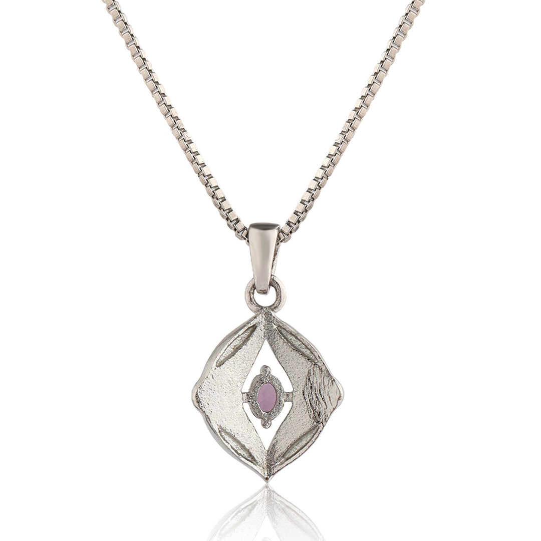 Fractals In Nature Petal Within Pendant | SHOBITAM