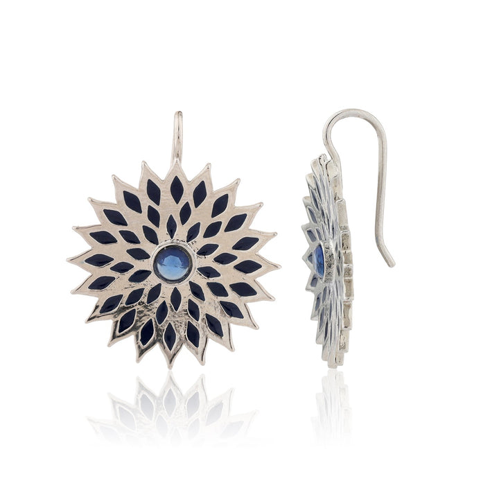 Fractals In Nature Quantum Bloom Earrings | SHOBITAM