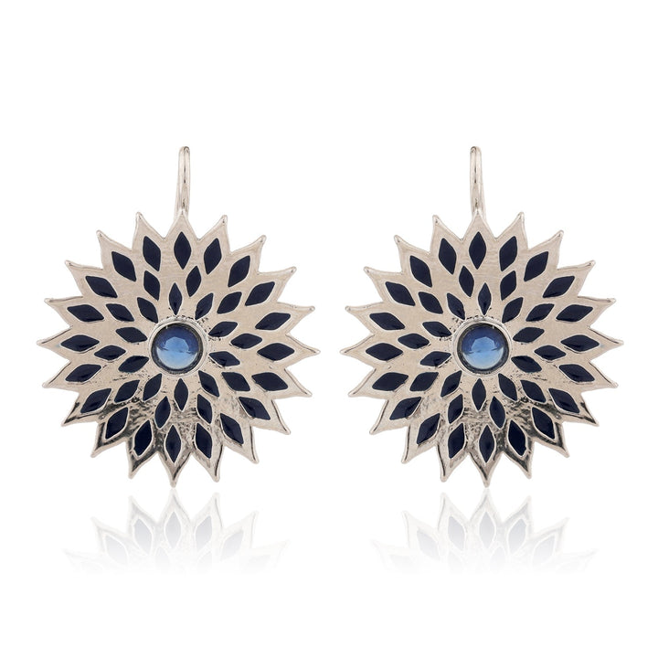 Fractals In Nature Quantum Bloom Earrings | SHOBITAM