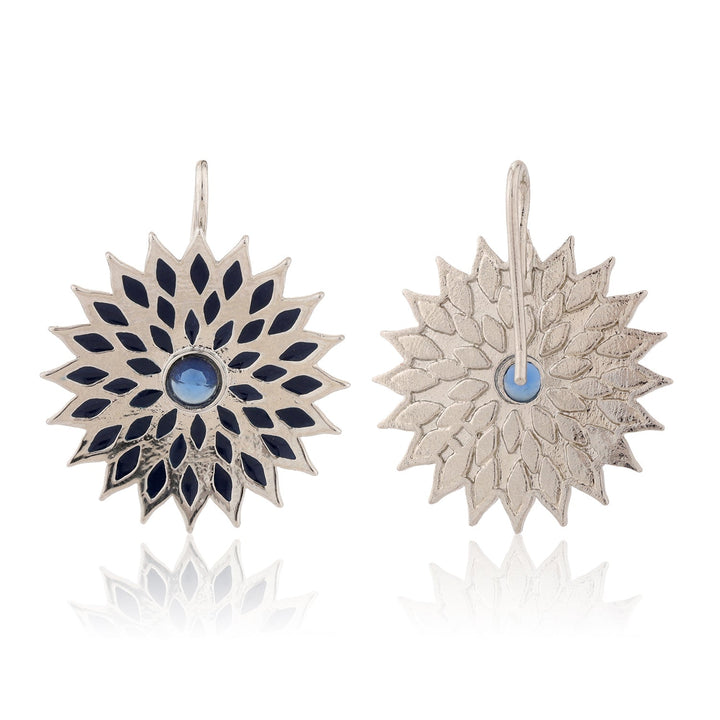 Fractals In Nature Quantum Bloom Earrings | SHOBITAM