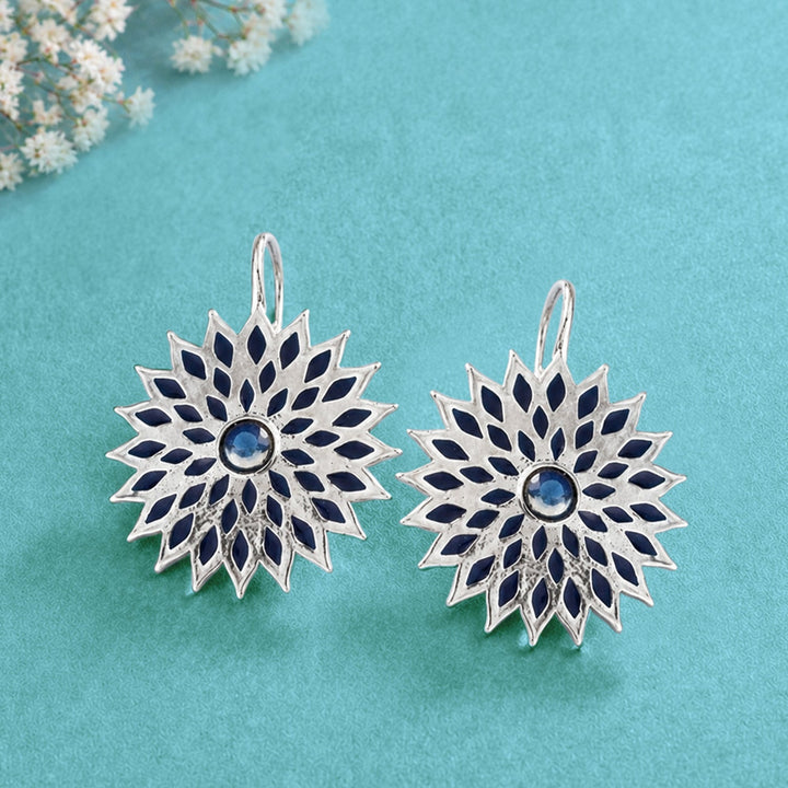 Fractals In Nature Quantum Bloom Earrings | SHOBITAM