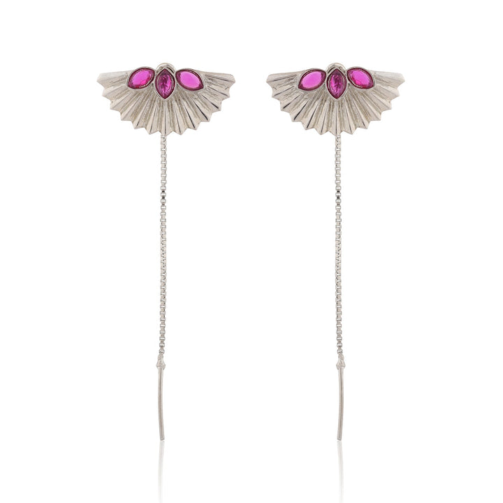Fractals In Nature Wild Fracta Sui Dhaga Earrings | SHOBITAM