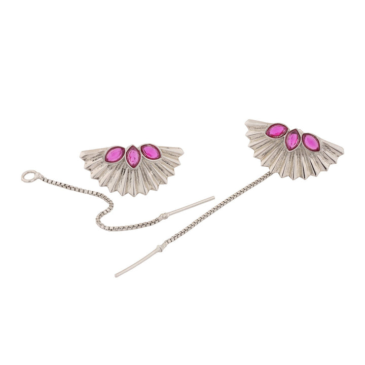 Fractals In Nature Wild Fracta Sui Dhaga Earrings | SHOBITAM