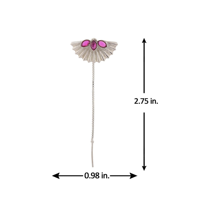 Fractals In Nature Wild Fracta Sui Dhaga Earrings | SHOBITAM