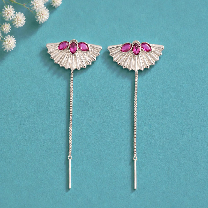 Fractals In Nature Wild Fracta Sui Dhaga Earrings | SHOBITAM