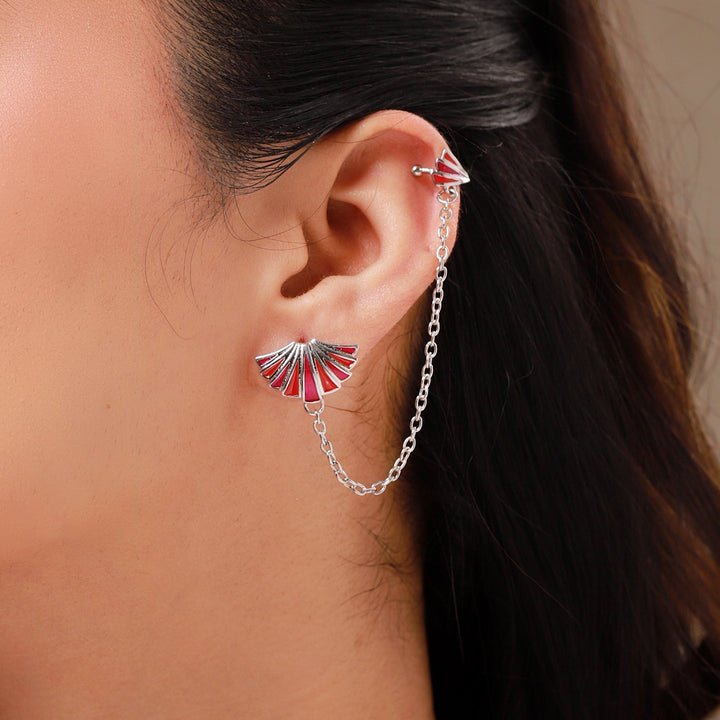 Fractals In Nature Fracta Recura Ear Cuff | SHOBITAM