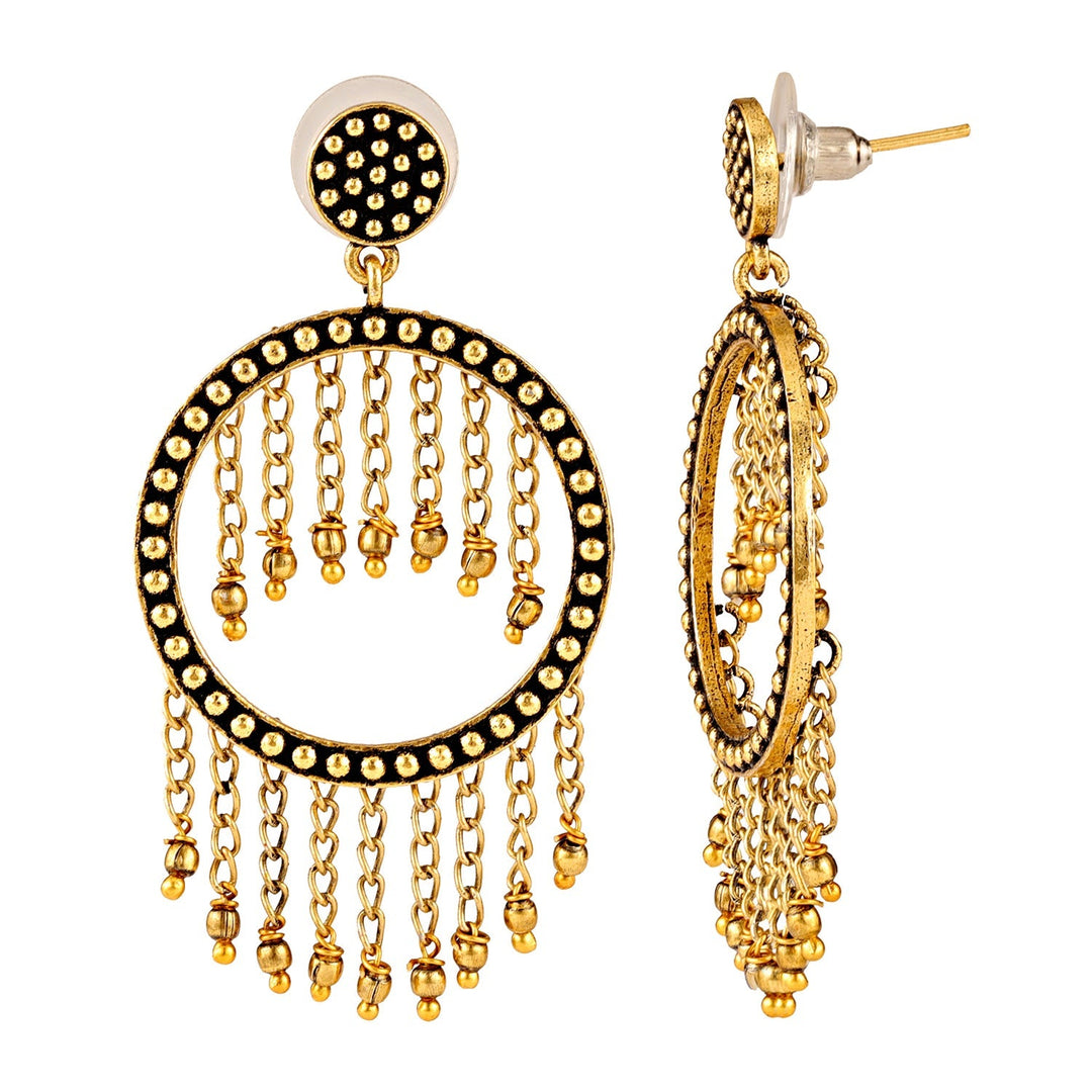 Fringes Classic Dangler Earrings | SHOBITAM