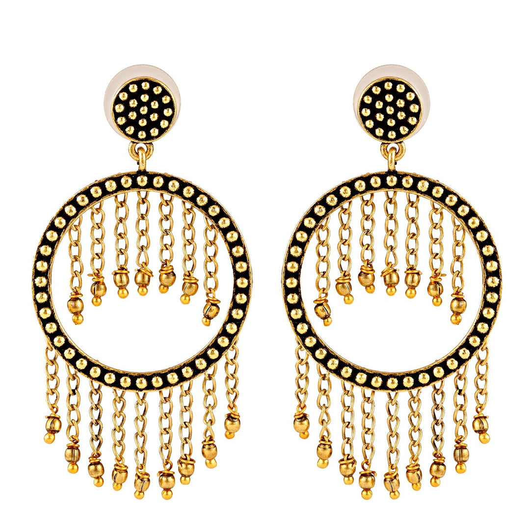Fringes Classic Dangler Earrings | SHOBITAM