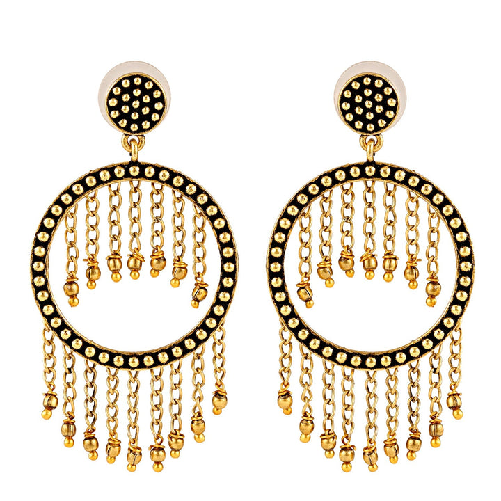 Fringes Classic Dangler Earrings | SHOBITAM