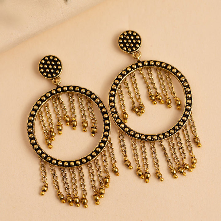 Fringes Classic Dangler Earrings | SHOBITAM