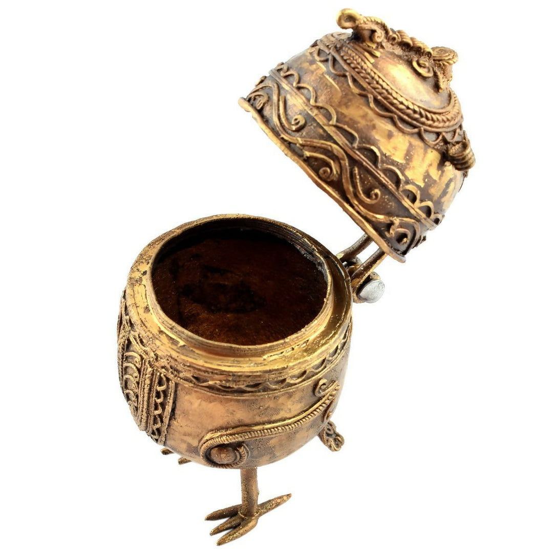 DHOKRA OWL BIG WITH BOX 6*3*3 | SHOBITAM