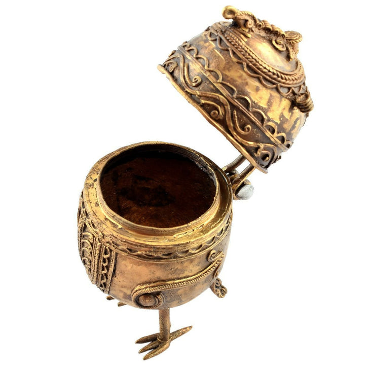 DHOKRA OWL BIG WITH BOX 6*3*3 | SHOBITAM