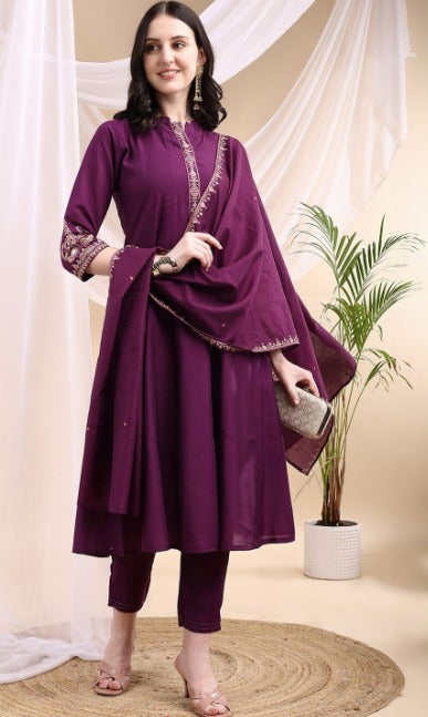 Jamuni Embroidered Suit Set | Made to Order