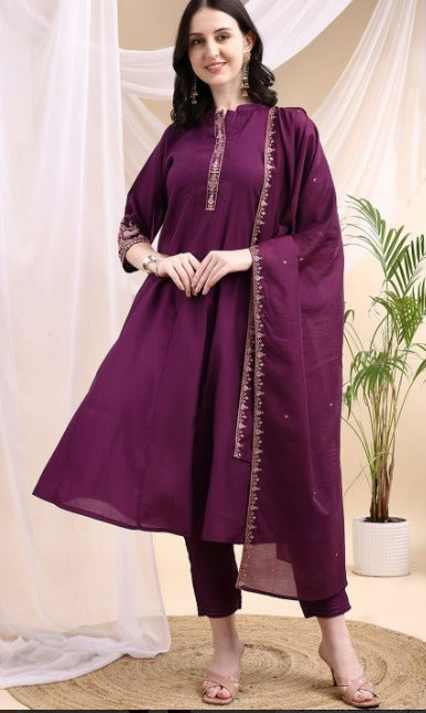 Jamuni Embroidered Suit Set | Made to Order