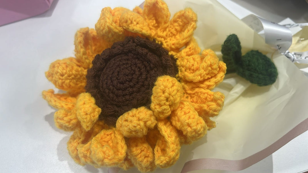 Large Sunflower Single Bouquet | SHOBITAM