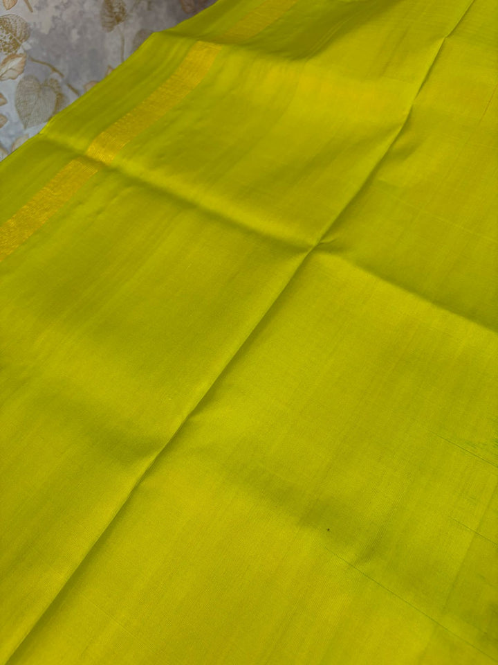 The Beach Blue - Multicolour Handwoven Uppada Silk | SILK MARK CERTIFIED | SHOBITAM