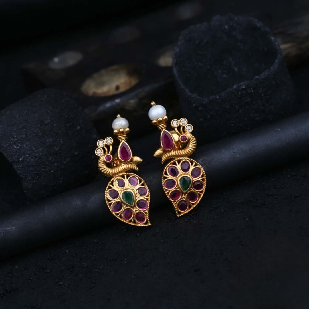 Pure 92.5 Silver Nivar Earrings | SHOBITAM