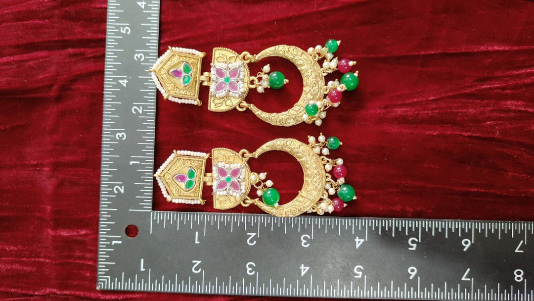 Jodha Fushion Rajasthani Lightweight Chandbali
