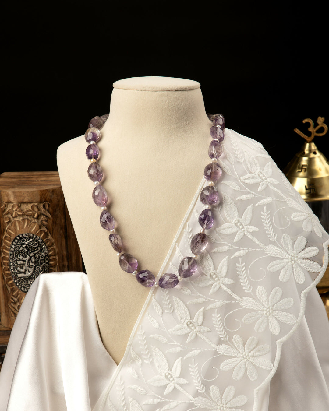 The Signature Amethyst Mala, Light Lavender edition | SHOBITAM