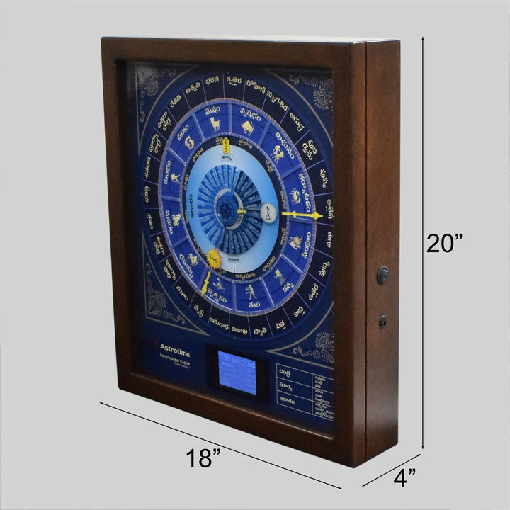 DIGITAL ASTROLOGY PANCHANGA CLOCK IN TELUGU-SHOBITAM