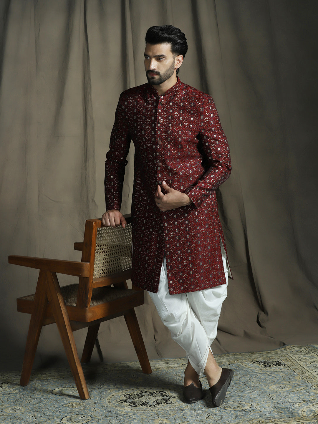 Pratap Royal Sherwani Set for Men | SHOBITAM