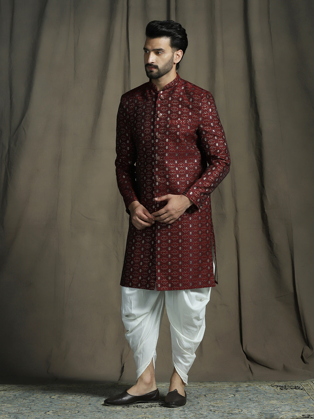 Pratap Royal Sherwani Set for Men | SHOBITAM