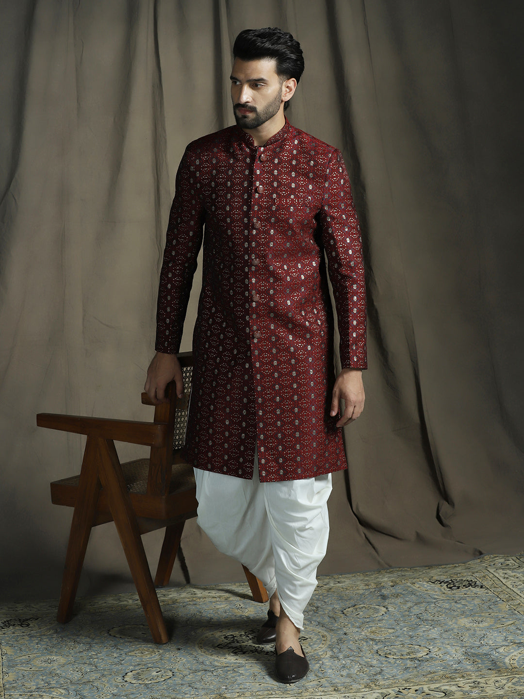 Pratap Royal Sherwani Set for Men | SHOBITAM