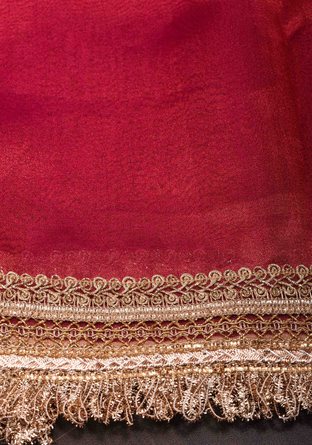 Pink Banarasi Tissue Handloom Saree with Sona Rupa Kadhuwa Buttas and Elegant Lace Border| SILK MARK CERTIFIED