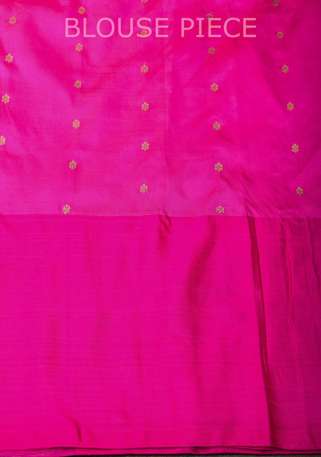 Midnight Blue Banarasi Katan silk saree with Floral Zari Buttas and Meenakari Contrast Zari Border | SILK MARK CERTIFIED