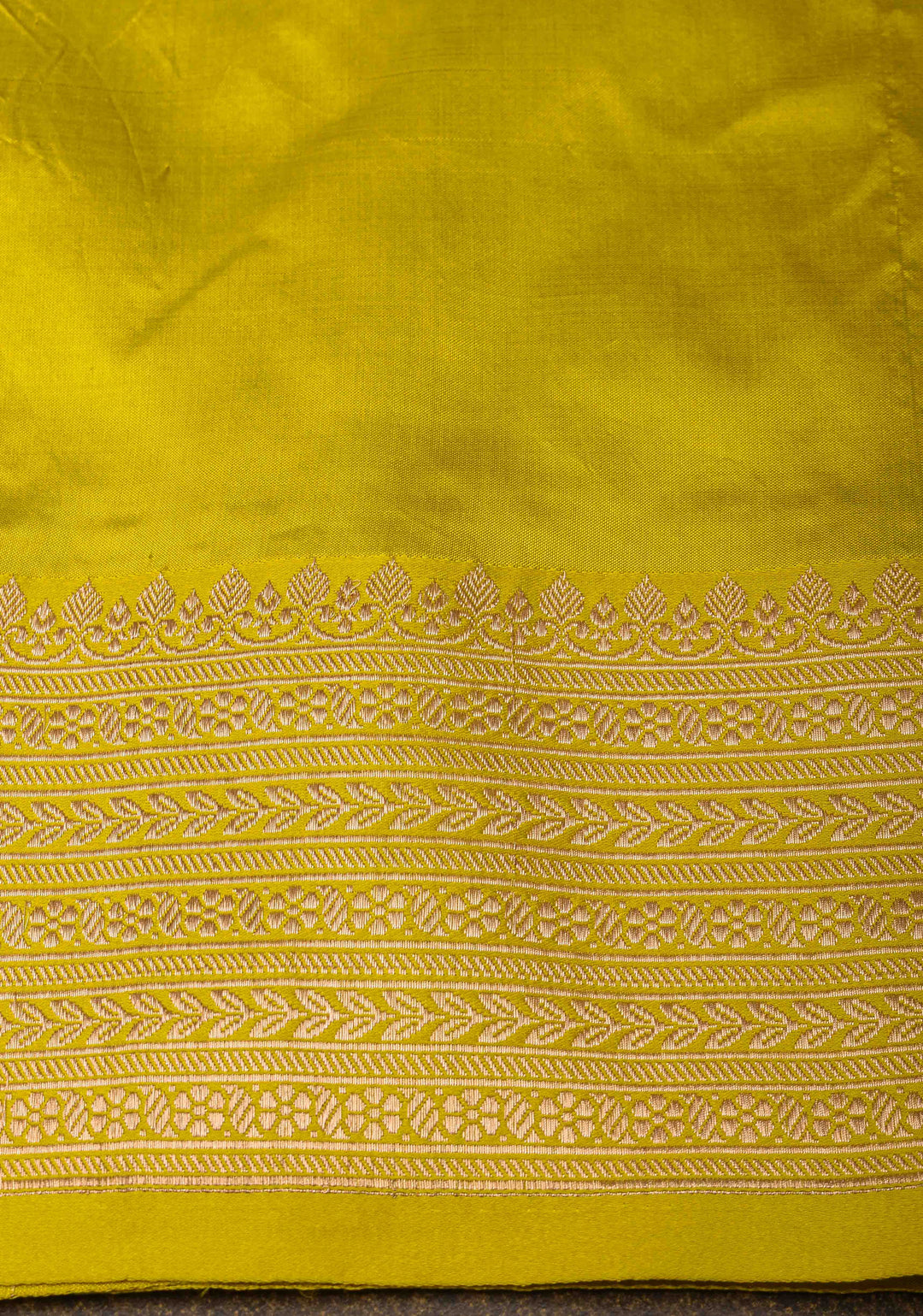 Brownish Grey Banarasi Light Weight Katan silk saree with Meenakari Resham Buttas and Contrast Zari Border | SILK MARK CERTIFIED