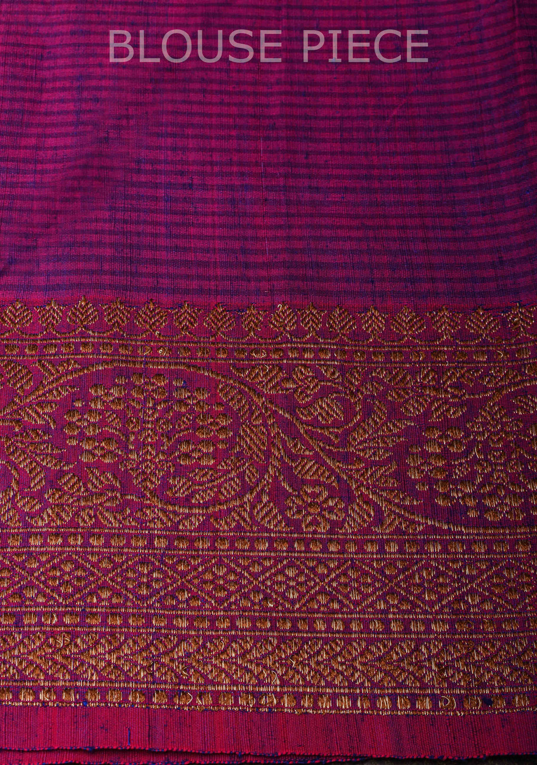 Pure Banarasi Dupion Silk Saree in Peacock Blue Dual Tone with Antique Floral Jaal and Contrast Zari Border  | SILK MARK CERTIFIED
