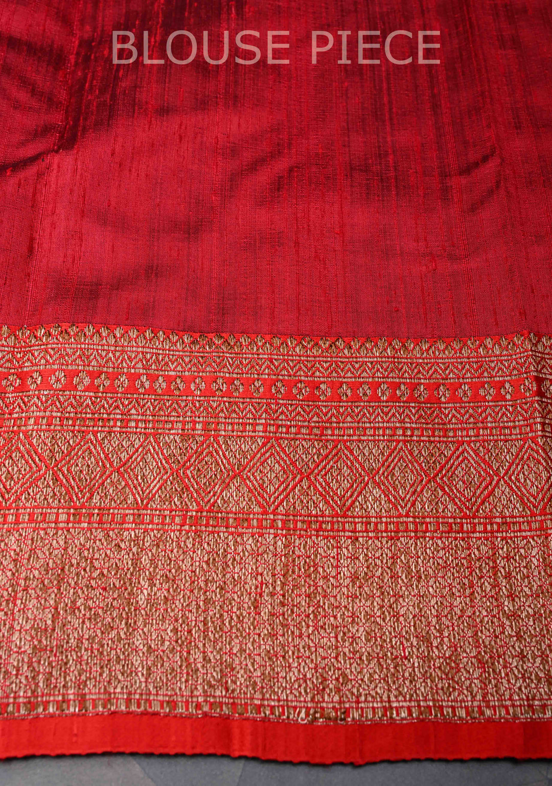 Banarasi Raw Silk Saree In Forest Green with Antique buttas and Zari Border | SILK MARK CERTIFIED