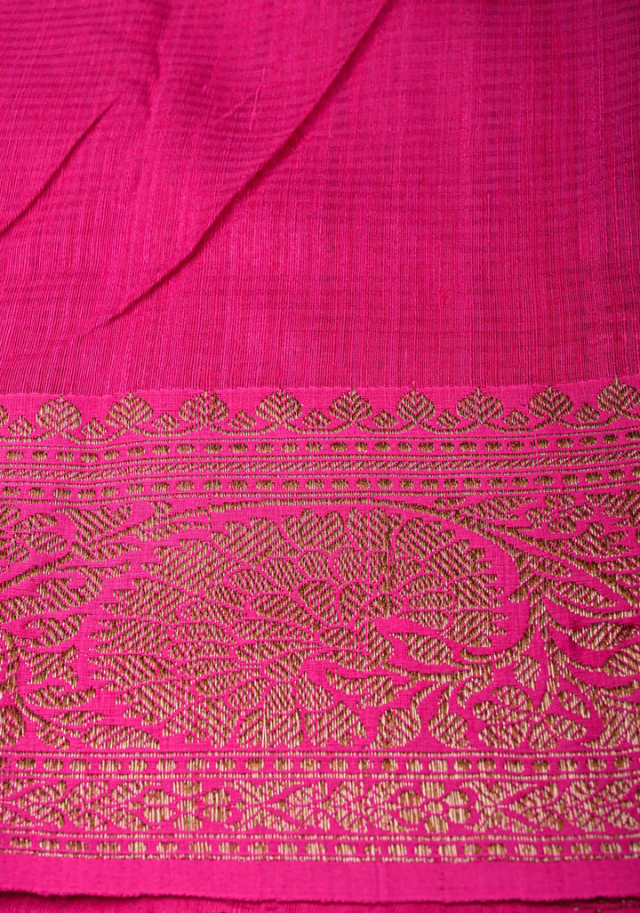 Pure Banarasi Dupion Silk Saree in Teal with Antique Floral Zari Butta Contrast Zari Border | SILK MARK CERTIFIED