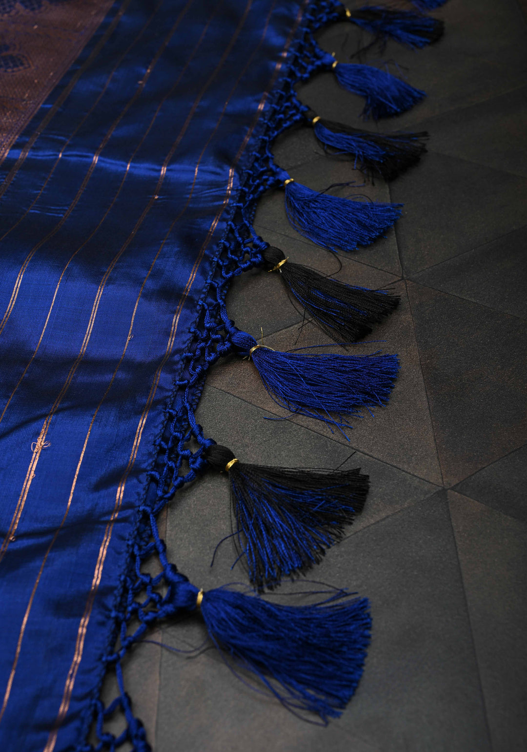 Banarasi Jharokha Pattern Katan silk saree in Multicolor and Zari Border | SILK MARK CERTIFIED
