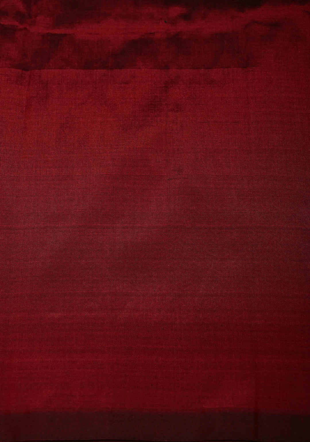 Maroon Banarasi Katan Silk Saree with Ganga Ghat Temple Zari Border | SILK MARK CERTIFIED