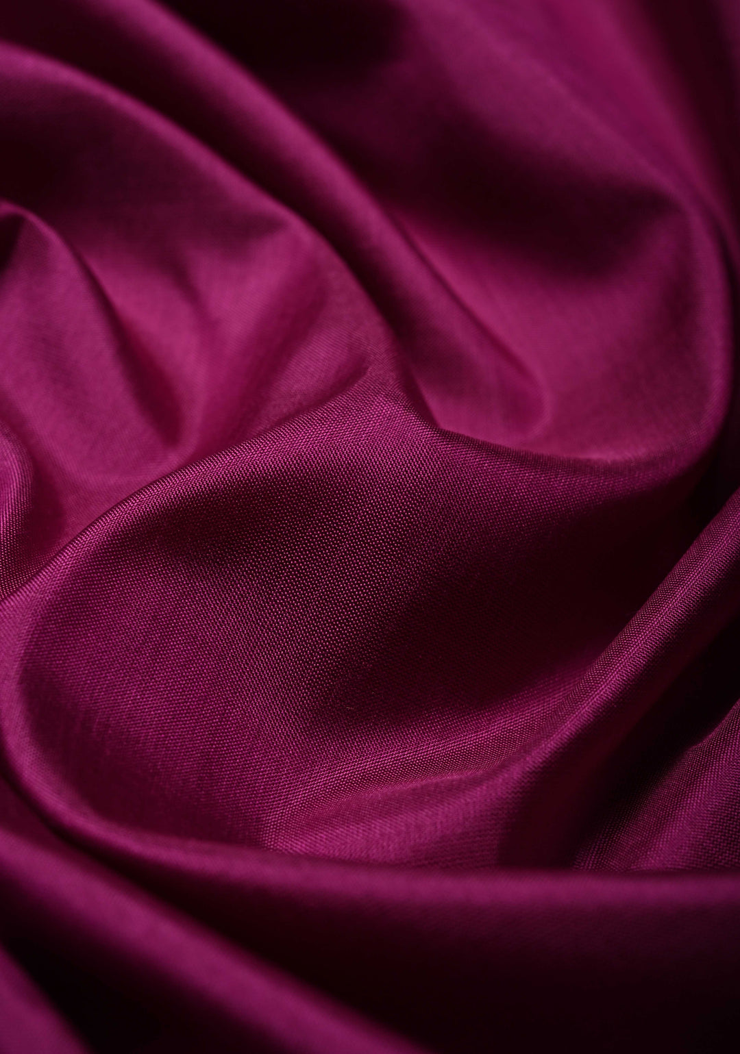 Magenta Banarasi Katan Silk Saree with Ganga Ghat Temple Zari Border | SILK MARK CERTIFIED