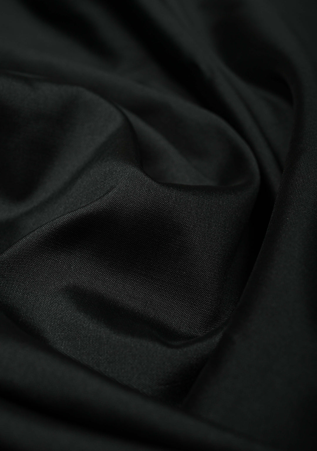 Black Semi Silk Saree with Zari Border