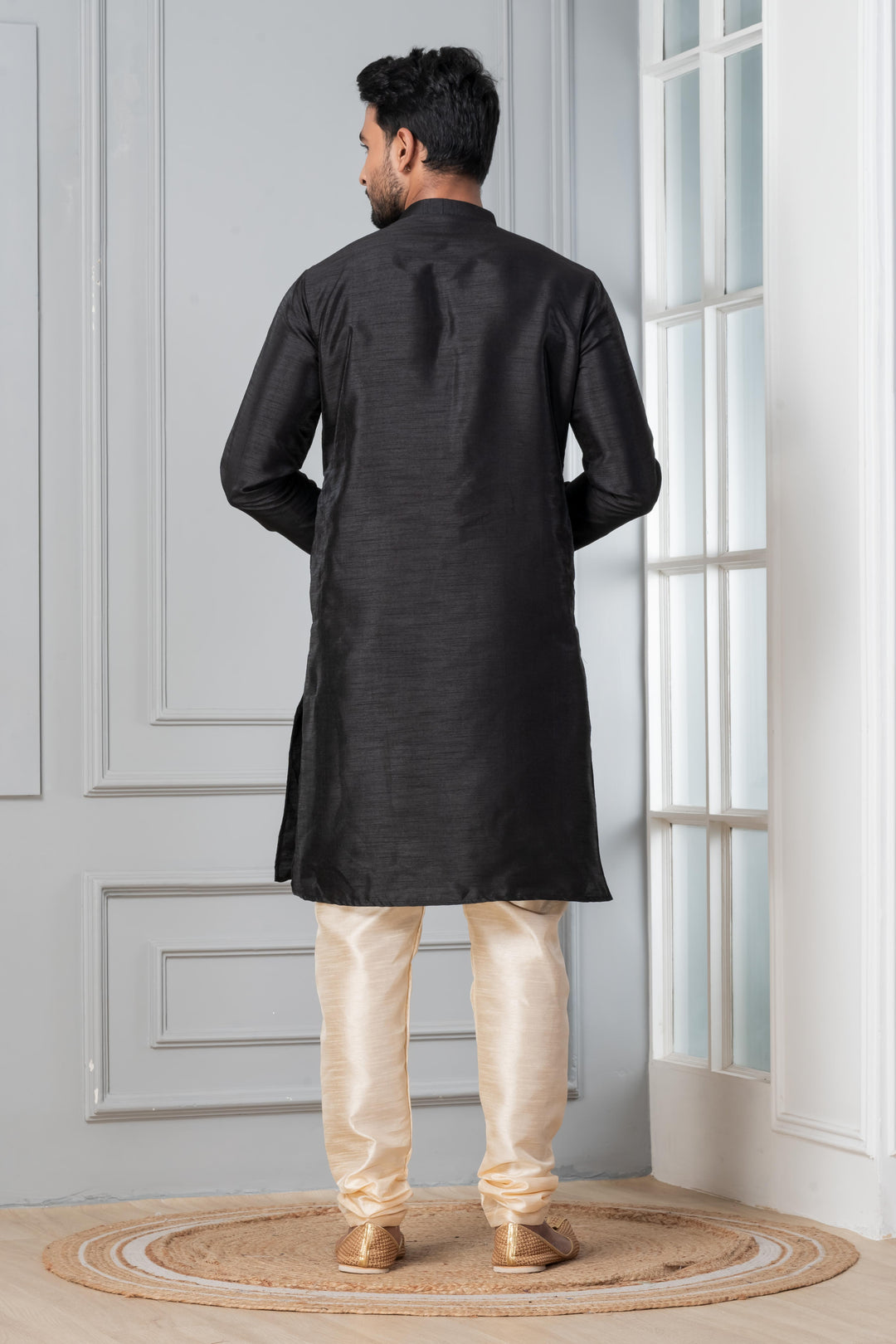 Kajal Silk Kurta For Men | SHOBITAM