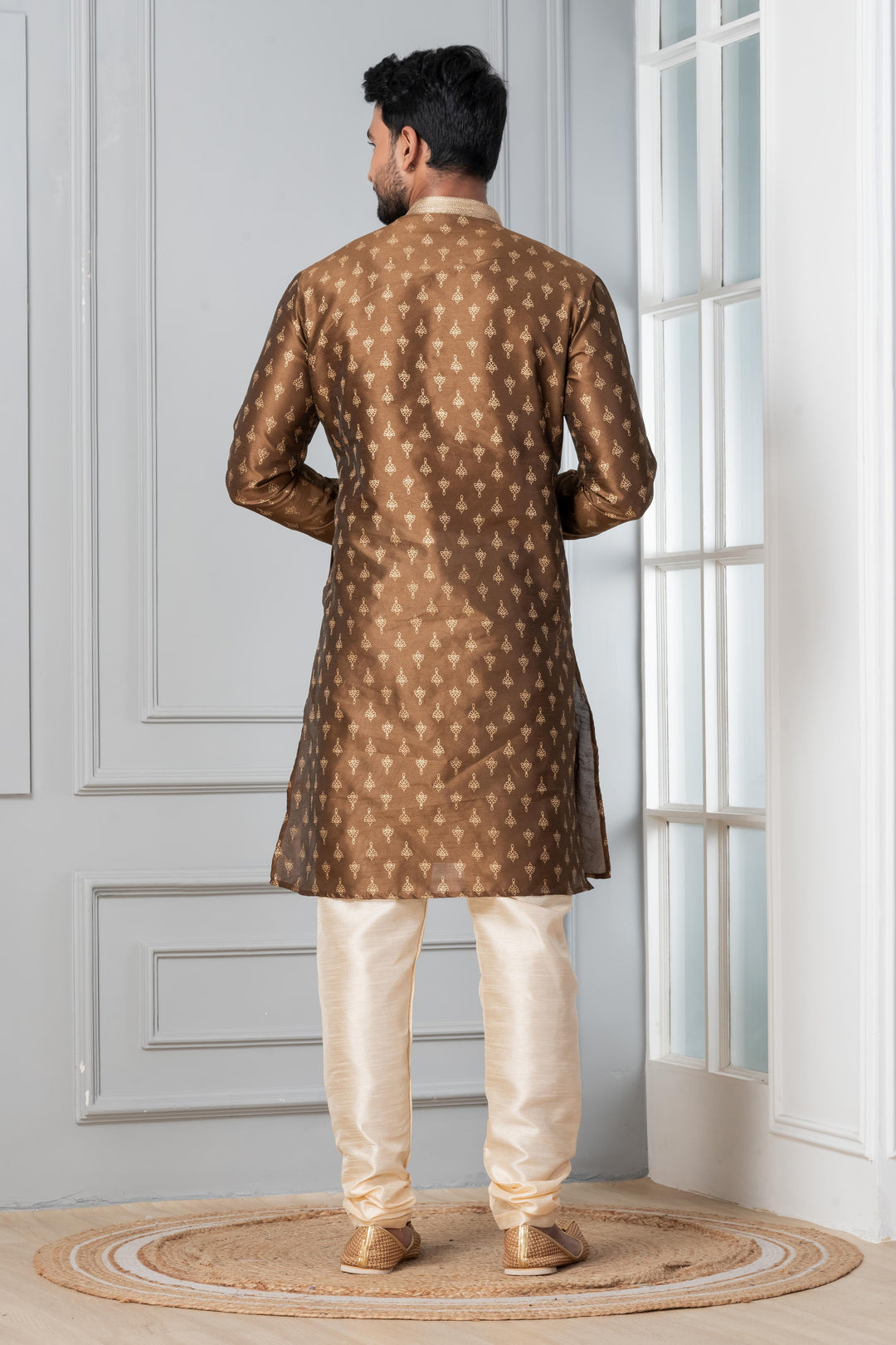 Maati Shade Printed Silk Kurta Set | SHOBITAM