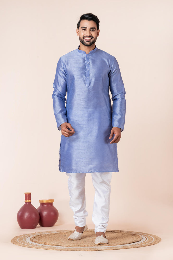 Azure Elegance Kurta Set | SHOBITAM