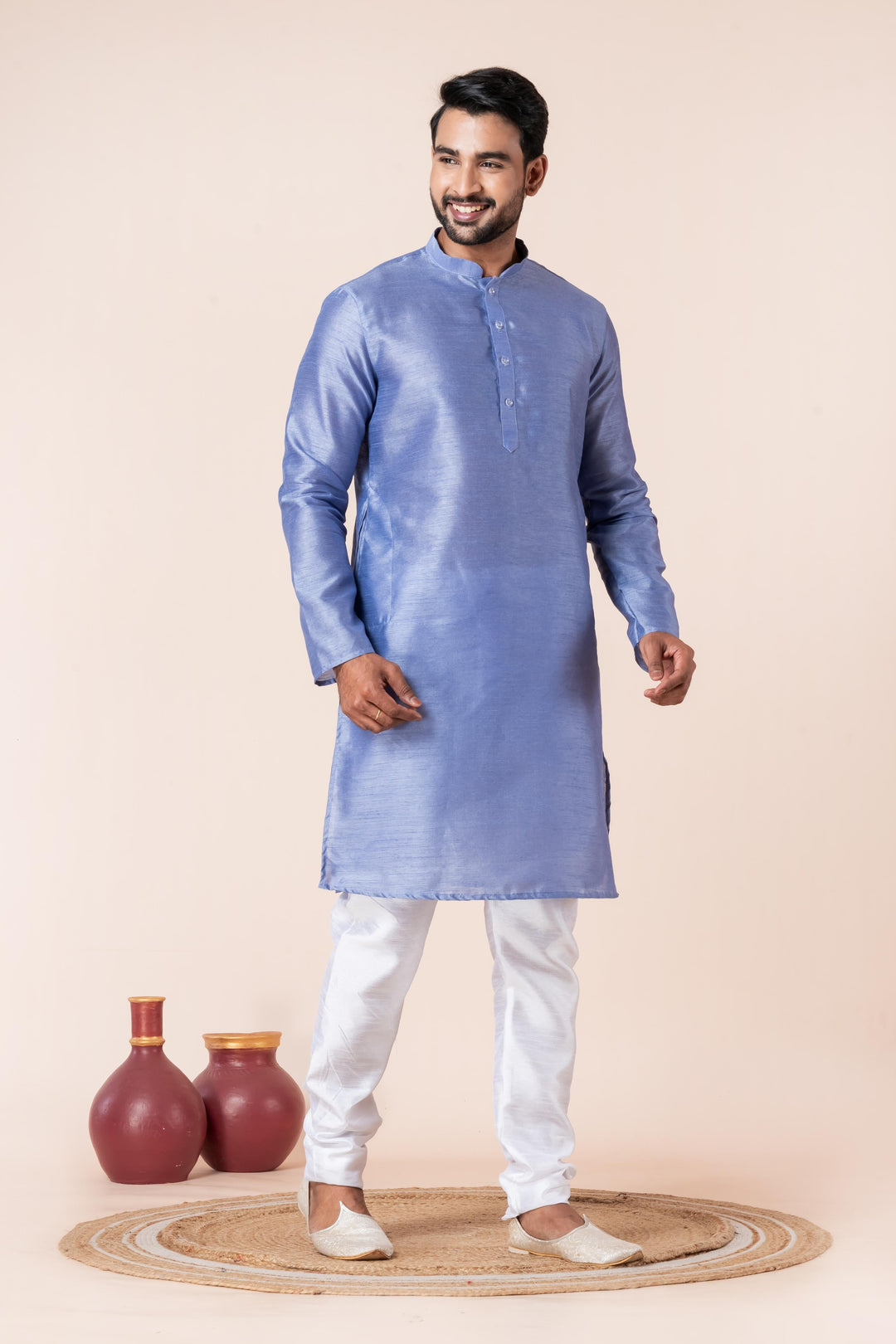 Azure Elegance Kurta Set | SHOBITAM
