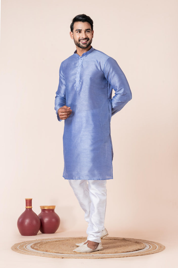Azure Elegance Kurta Set | SHOBITAM