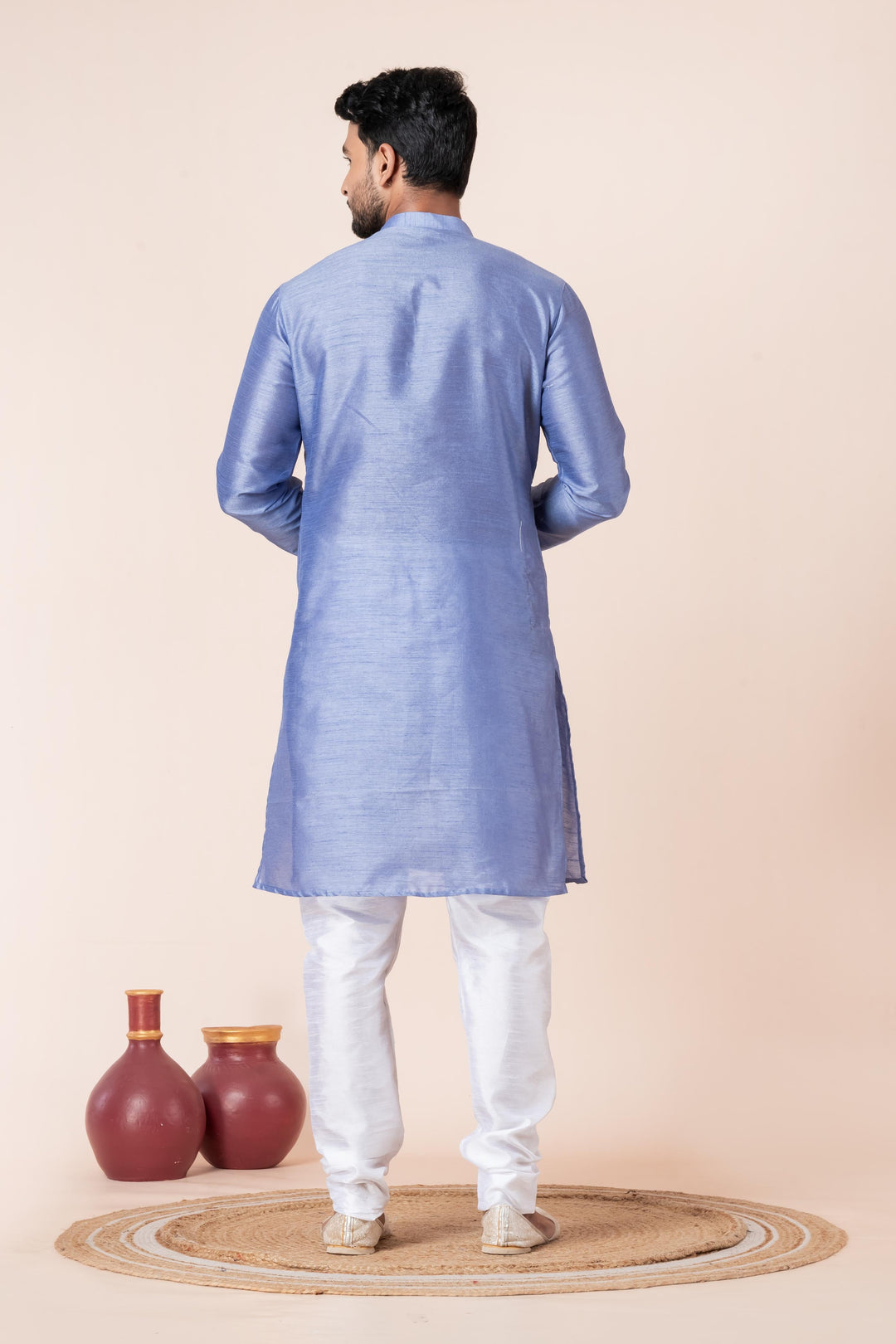 Azure Elegance Kurta Set | SHOBITAM