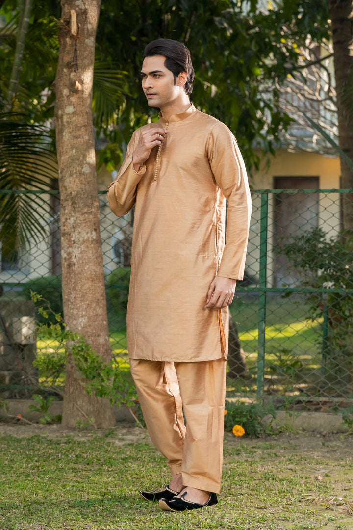 Utsav Viscose Kurta Salwar Set for Men | SHOBITAM